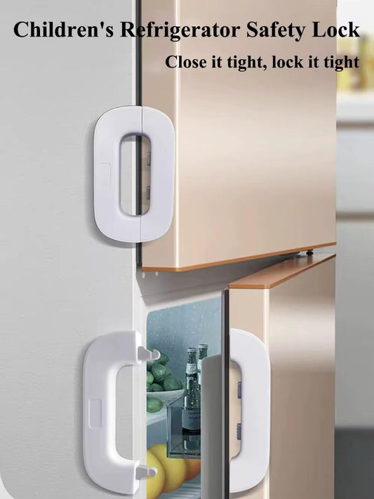 Barnsäkerhetslås – Skydd för Kylskåp, Skåp & Dörrar